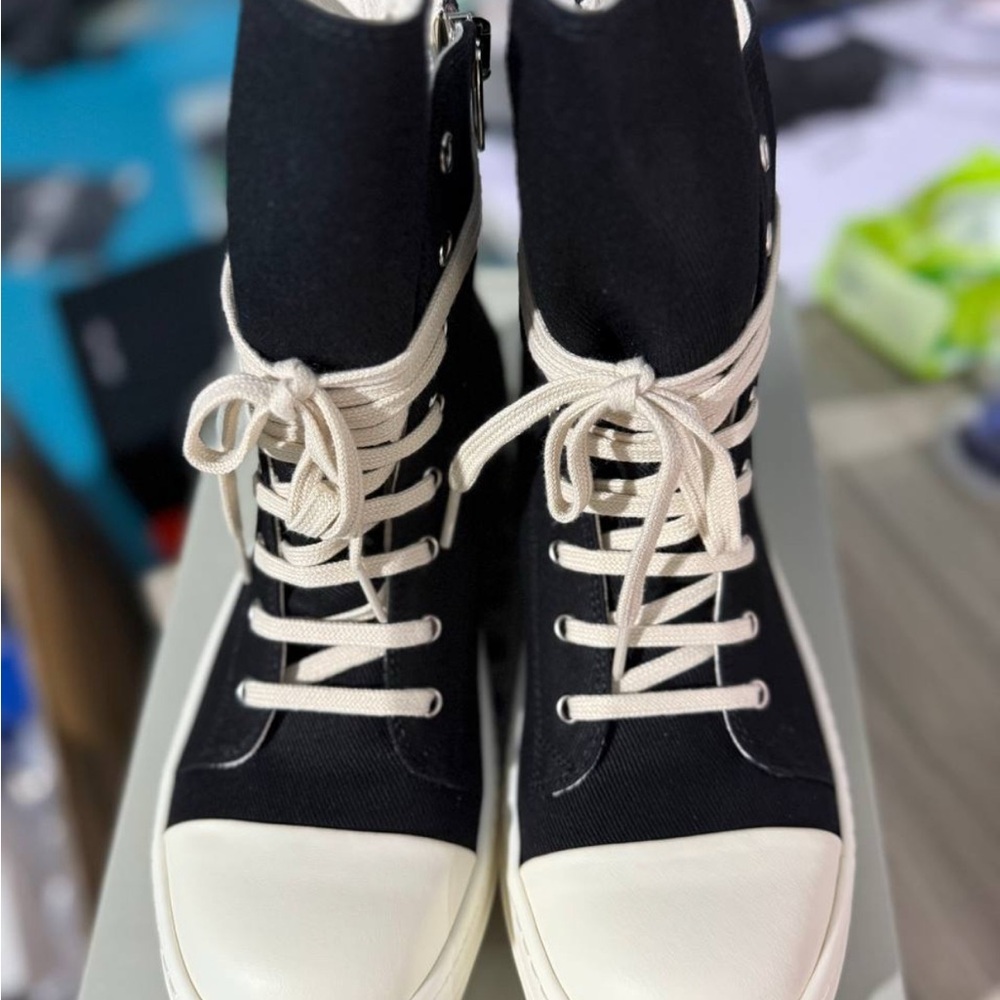 Rick Owens Black and White Ramones